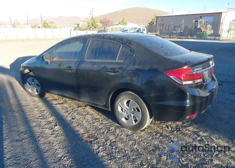 2015 Honda Civic Lx из США, поврежденный, VIN 2HGFB2F58FH514834